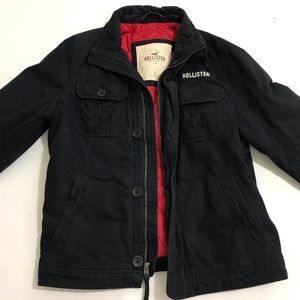 Hollister Jacket Navy Size L